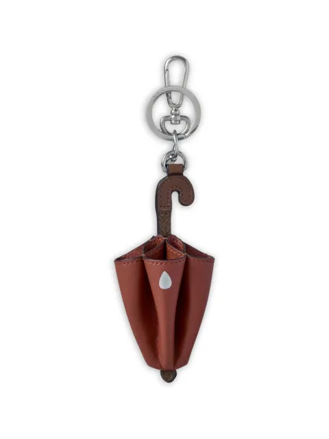 Mulberry British Park umbrella-shaped keyring Brown S26RK5978000Z501