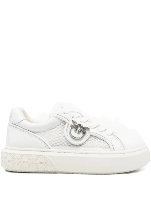 PINKO Yoko appliqué platform sneakers White SS0181P132