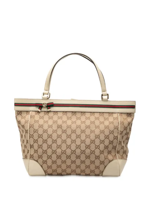 Gucci Pre-Owned 2000-2015 GG Canvas Mayfair tote bag Brown IK44BQKHL1SJ4YH9