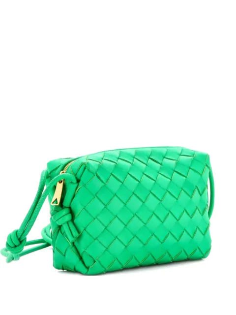 Bottega Veneta Pre-Owned Loop Intrecciato Nappa Mini crossbody bag Green LJCT66TC34V6SVDU