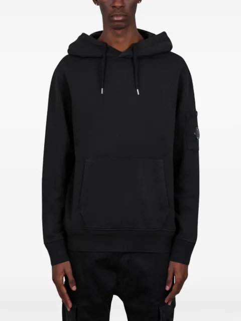 C.P. Company long-sleeve hoodie Black 20CMSS037A110044G999