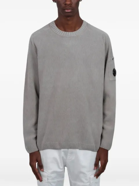 C.P. Company crew-neck long-sleeve sweater Grey 20CMKN117A005687G904