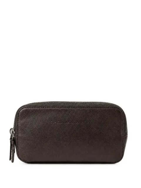PIQUADRO logo-debossed zip-around wallet Brown AC2141B3TM
