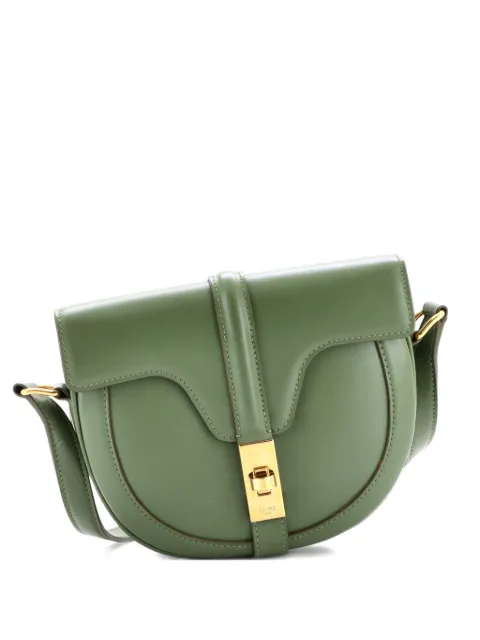 Celine Pre-Owned Besace 16 Bag Smooth Calfskin Small crossbody bag Green NIIZ7P3EQ9P5APQL