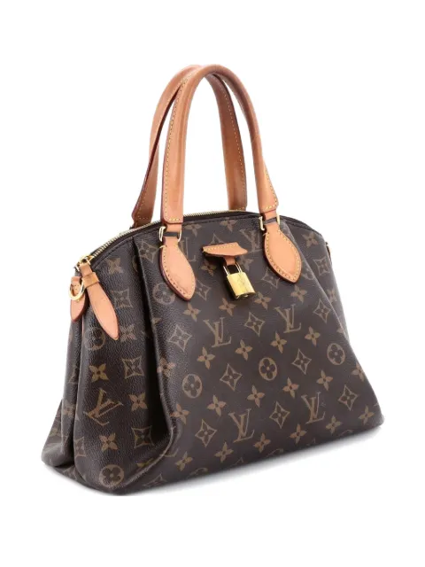 Louis Vuitton Pre-Owned Rivoli Handbag Monogram Canvas MM satchel Brown 6QZ51OKS69QVQGZT
