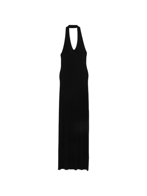 Enza Costa ribbed maxi dress Black SRS5646
