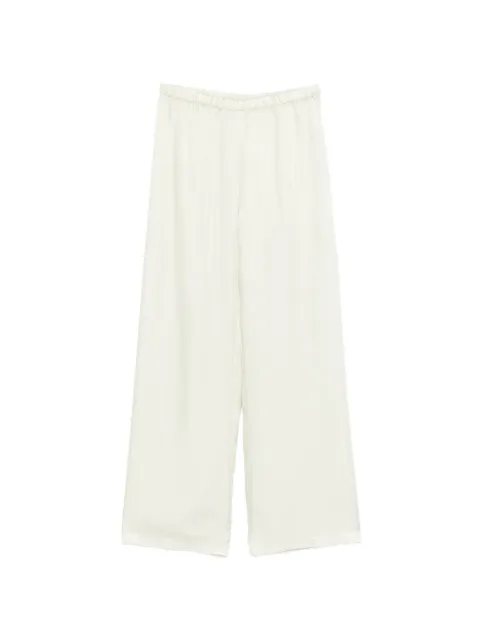 Enza Costa fluid twill trousers Green CTW4313