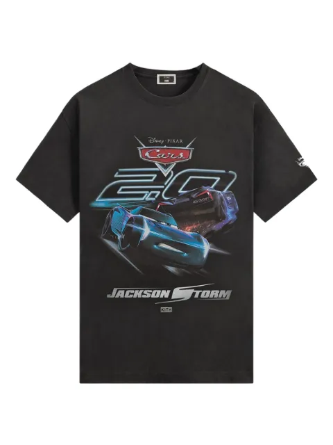 KITH x Disney Pixar Jackson Storm crew neck T-shirt Black KHM034374001