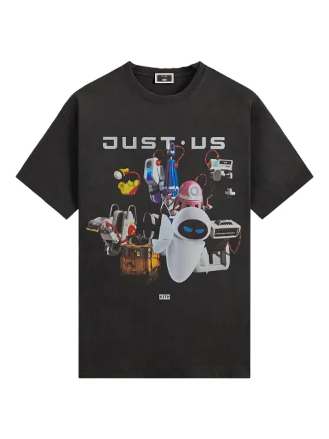 KITH x Disney Pixar WALL-E Just Us T-shirt Black KHM034366001