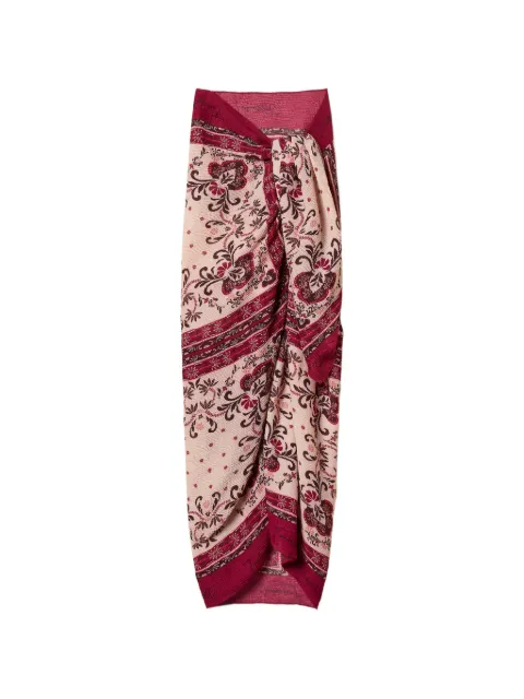 TWINSET print sarong Neutrals 261LB4ADD