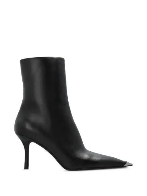 Alexander Wang 85mm Ferrara zip boots Black 30126B021