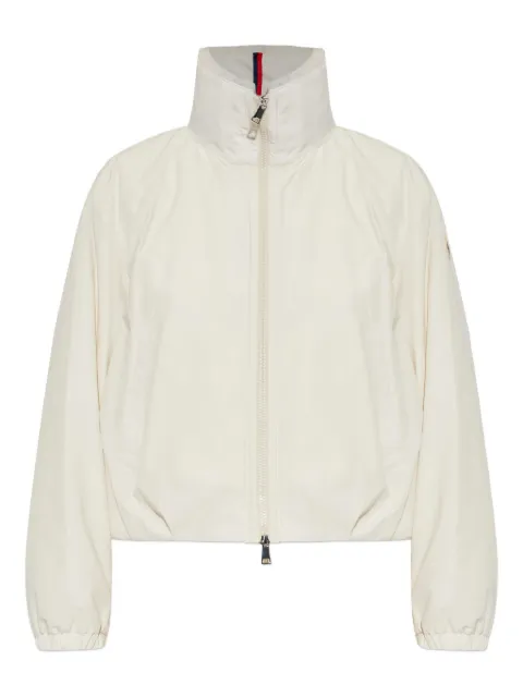 Moncler Pervenche cropped puffer jacket White L10931A00021549P3