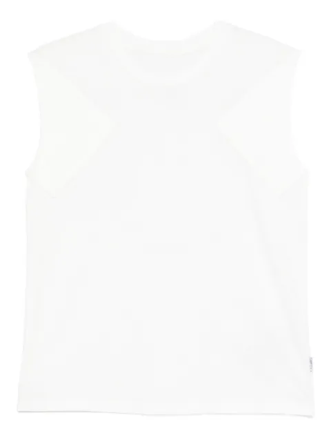 MM6 Maison Margiela padded sleeveless top White S52NL0074M20050