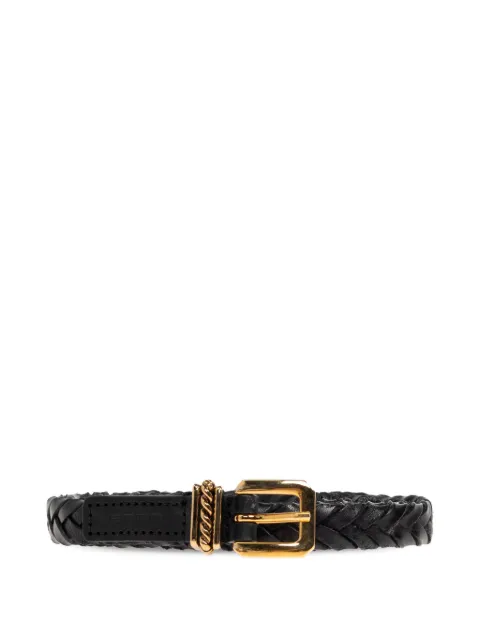 ETRO braided buckle belt Black WP3B0068AE317