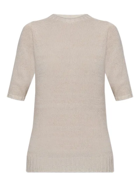 Fabiana Filippi short-sleeve sweater Neutrals MAD266F490L8970000