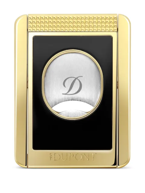 S.T. Dupont rectangular cigar cutter Gold D003553