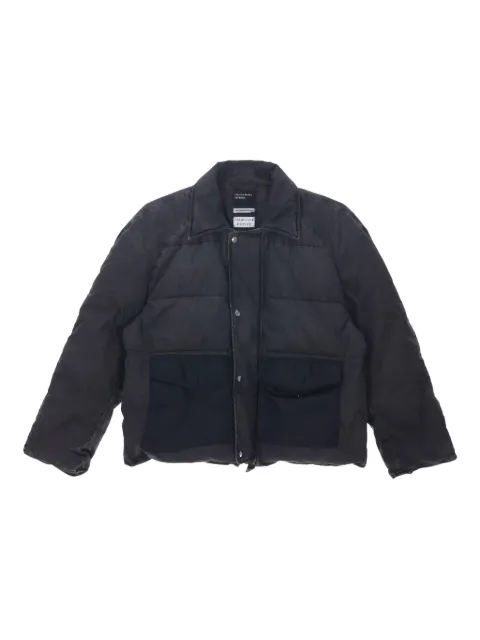 Enfants Riches Déprimés collared military puffer jacket Grey 030560