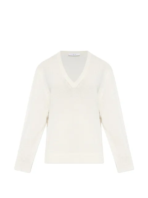 IRO V-neck knitwear Neutrals WP12CAMELINA
