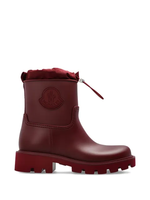 Moncler Kickstream rain boots Red L209B4G00190M4522