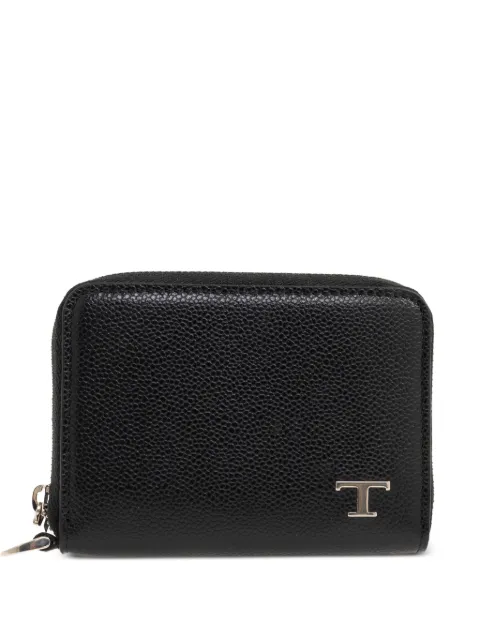 Tod's logo-appliqué cardholder Black XAMTIMUG201UGA