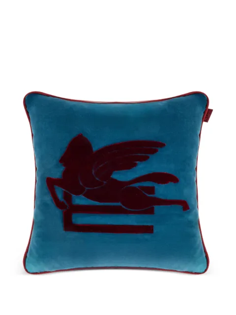 ETRO HOME Pegasus cushion (42 x 42cm) Blue UHNA0003AR295