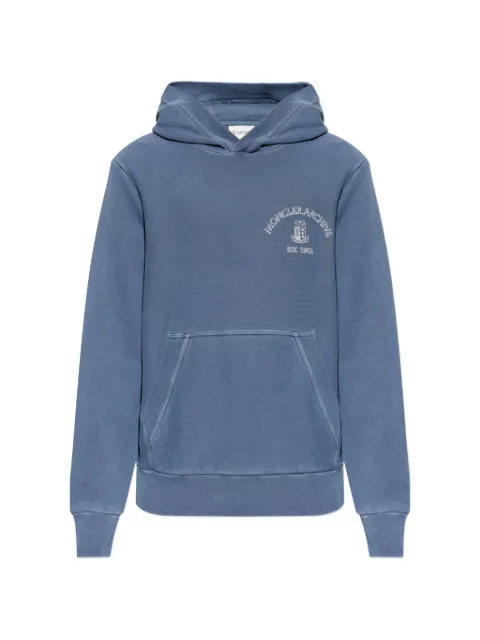Moncler hooded pocket sweatshirt Blue L10918G0001289BAZ