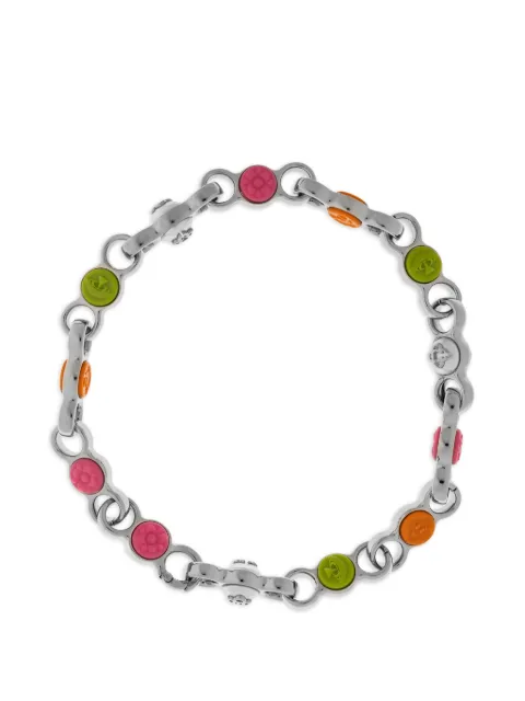 Casablanca floral silver-tone necklace Silver ASP26JW35901