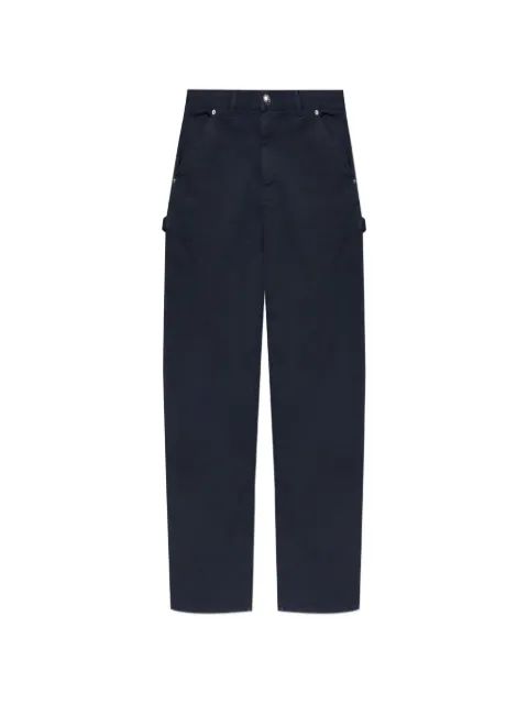 Moncler patch-pocket trousers Blue L10912A000155999Z