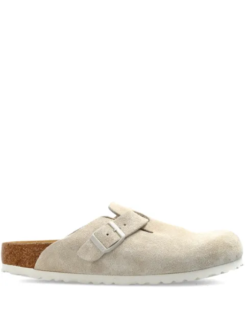 Birkenstock Boston suede mules Neutrals 1031662
