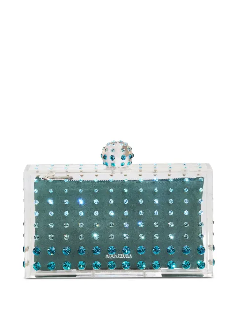 Aquazzura Tequila clutch bag White TQLCLUC0RUBTTL