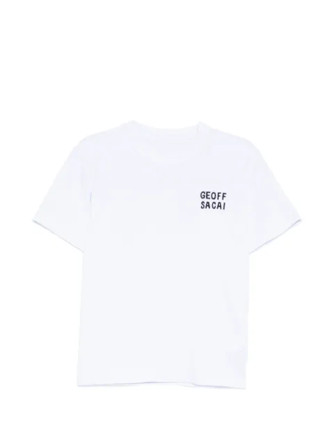 sacai graphic print T-shirt White 2601126S