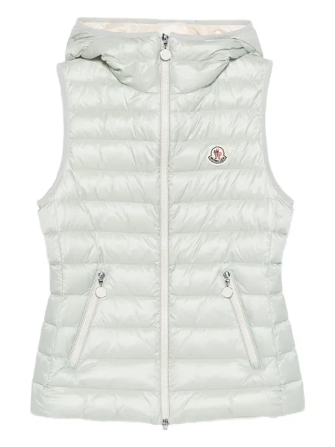 Moncler Glygosse hooded quilted gilet Green L10931A00098597YG