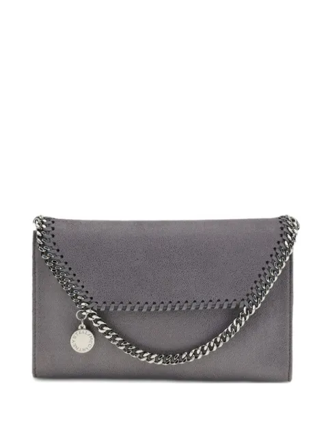 Stella McCartney mini Falabella chain charm shoulder bag Grey 581238W9132