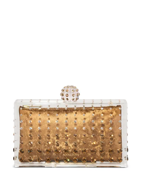 Aquazzura Tequila clutch bag White TQLCLUC0RDBTBH