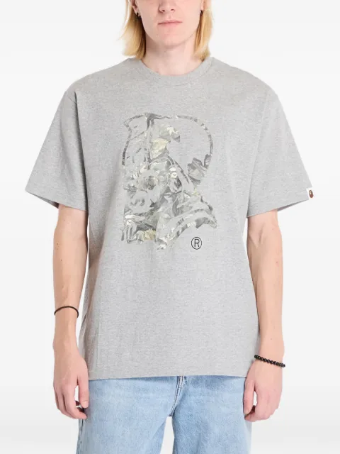 A BATHING APE® Tree Edge Camo General T-shirt Grey 001TEL801034MGRA