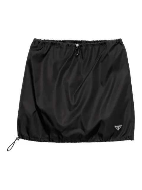 Prada Re-nylon miniskirt Black 21Y004SOOO1WQ8