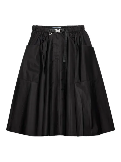 Prada pleated midi skirt Black 21Y023SOOO1WQ8
