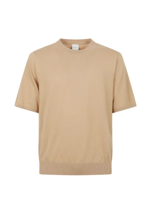 Paul Smith Artist Stripe knitted T-shirt Neutrals M1R779ZV03052