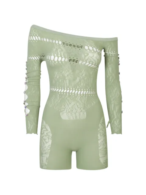 POSTER GIRL Ivy jumpsuit Green PS26SW002SATIVAGREEN