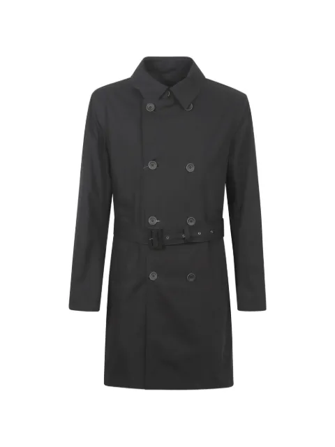 Herno double-breasted trench coat Black IM000392U132389300