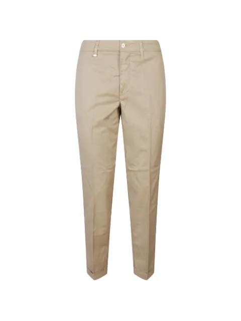 Fay cuffed trousers Neutrals NTW8052531TWBT