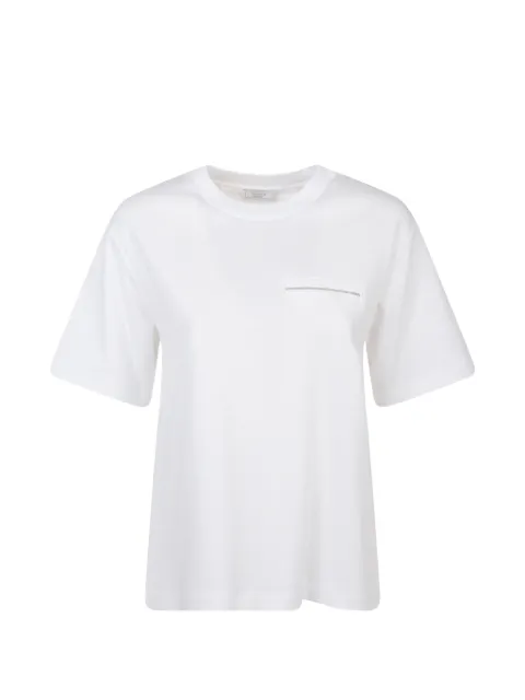 Peserico crew-neck T-shirt White A06235J05635C01C