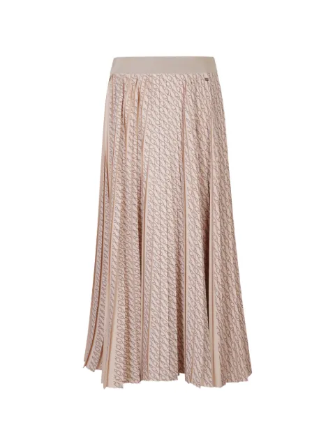 Herno pleated graphic skirt Pink GN000106D12886