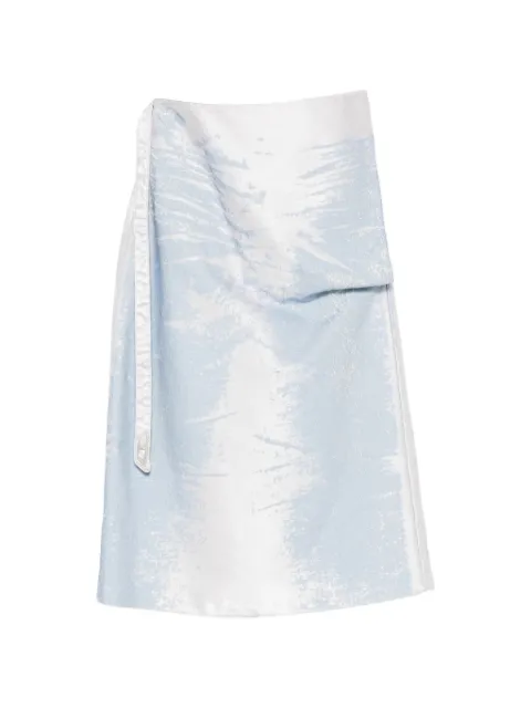 Diesel belt brushstroke skirt Blue A223390EFDK