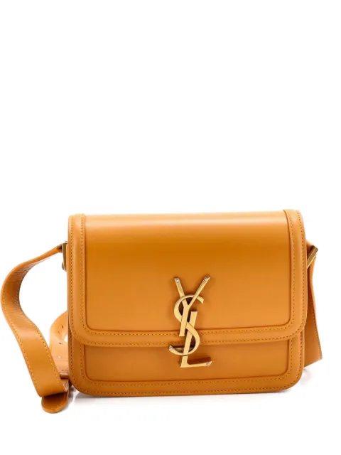 Saint Laurent Pre-Owned Solferino Bag Leather Small crossbody bag Orange BU0FWGRIFYI0V969