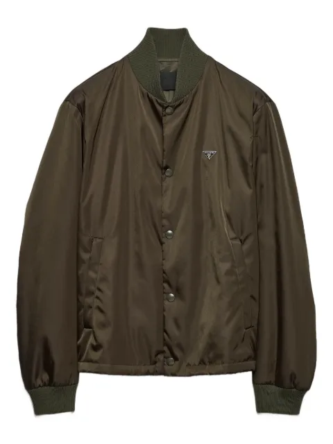 Prada Re-Nylon bomber jacket Green SGD132SOOO1WQ8