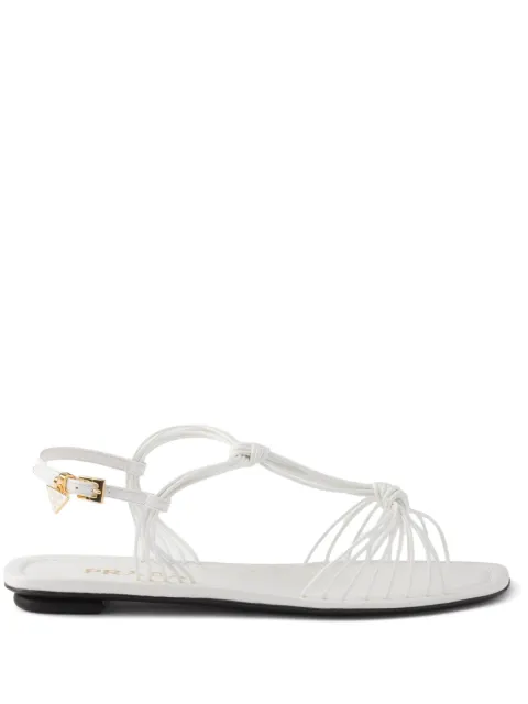 Prada patent leather sandals White 1X407OF005069