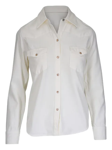 Nili Lotan Travis pocket shirt Neutrals 11032W1887CRE