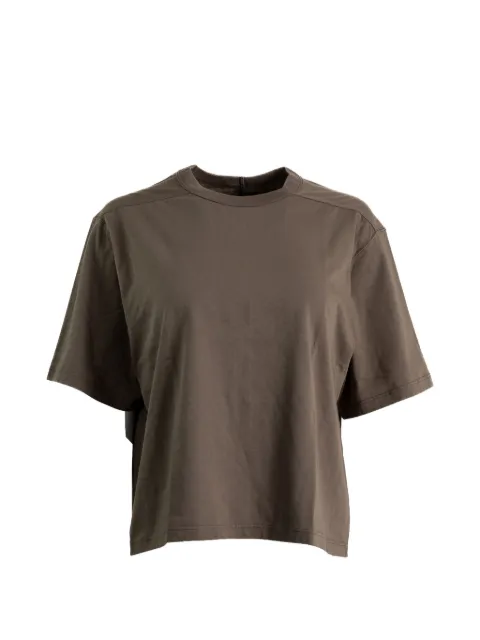 Rick Owens seam-detail T-shirt Brown RP01F6260JA