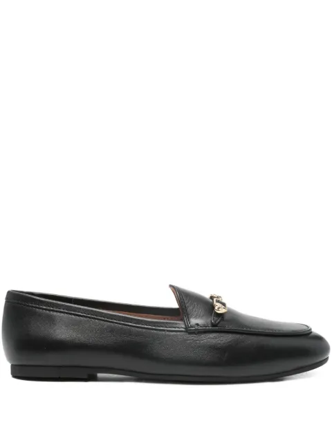 Love Moschino buckle-detail loafers Black JA10031G1OIE0